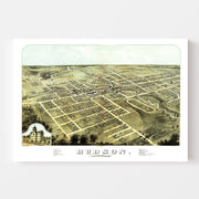 map of Hudson