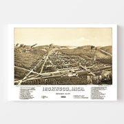 map of Ironwood