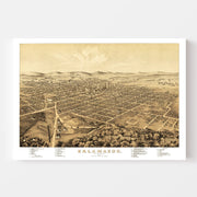 map of Kalamazoo
