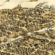 old Port Huron map
