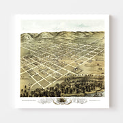 map of Boscobel