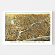 map of Milwaukee