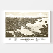 map of Oconomowoc