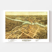map of Peshtigo