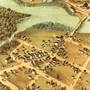old Peshtigo map