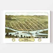 map of Sauk City