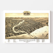 map of Sheboygan