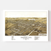 map of Waupun