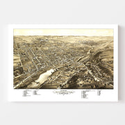 map of Waukesha