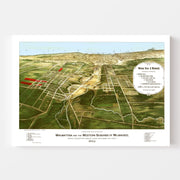 map of Wauwatosa