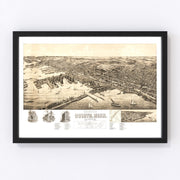 Duluth Vintage Map 1893