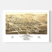 map of Luverne