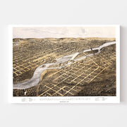 map of Minneapolis