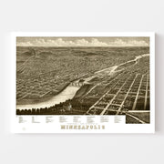 map of Minneapolis