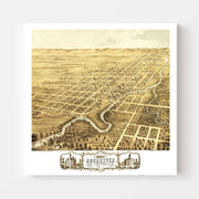 map of Rochester