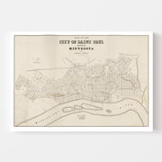 map of St. Paul