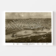 map of St. Paul
