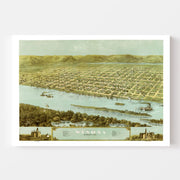 map of Winona