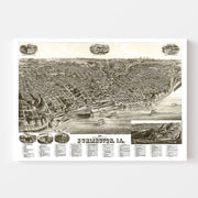 map of Burlington