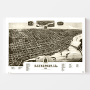 map of Davenport
