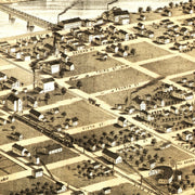 old Des Moines map