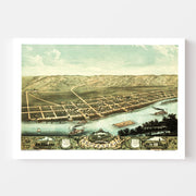 map of Guttenberg