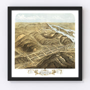 McGregor Vintage Map 1869