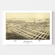 map of Aurora
