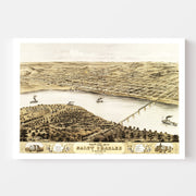 map of St. Charles