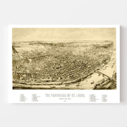 map of St. Louis