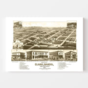 map of Clark