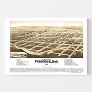 map of Frederick