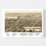map of Madison