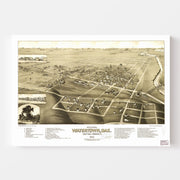 map of Watertown