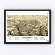 Watertown Vintage Map 1883