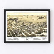 Great Bend Vintage Map 1882