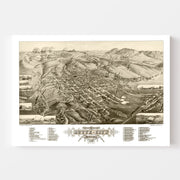 map of Butte City