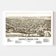 map of Cheney