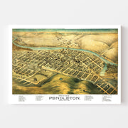 map of Pendleton