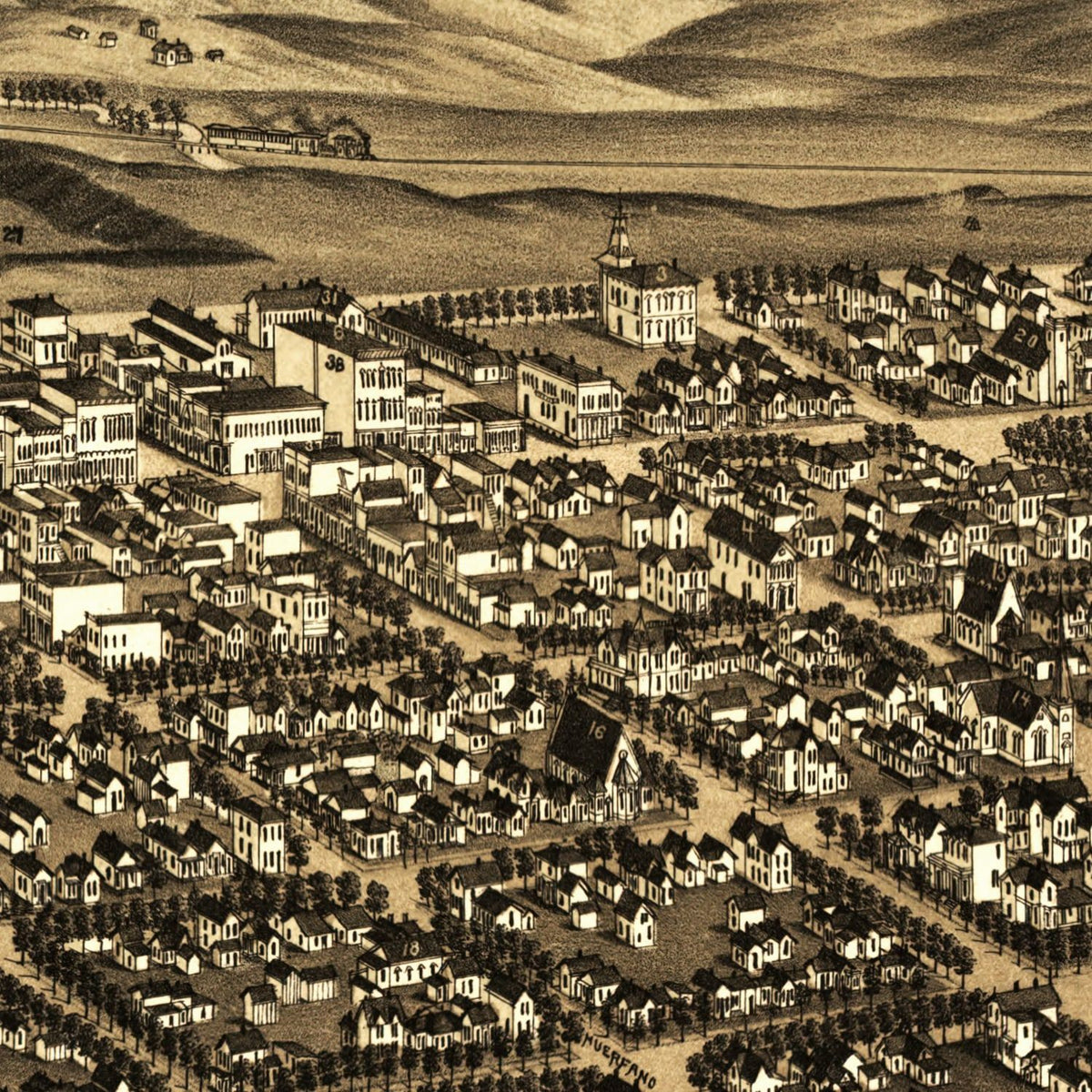 Vintage Colorado Springs Maps