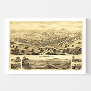 map of Healdsburg