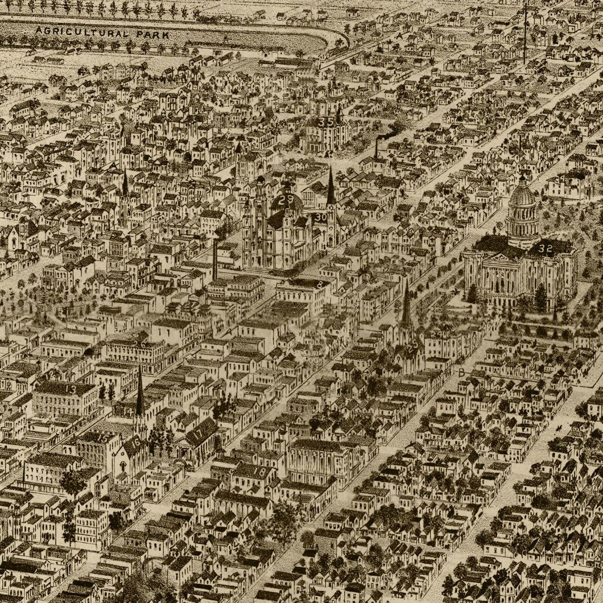 Vintage Sacramento Maps