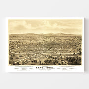 map of Santa Rosa