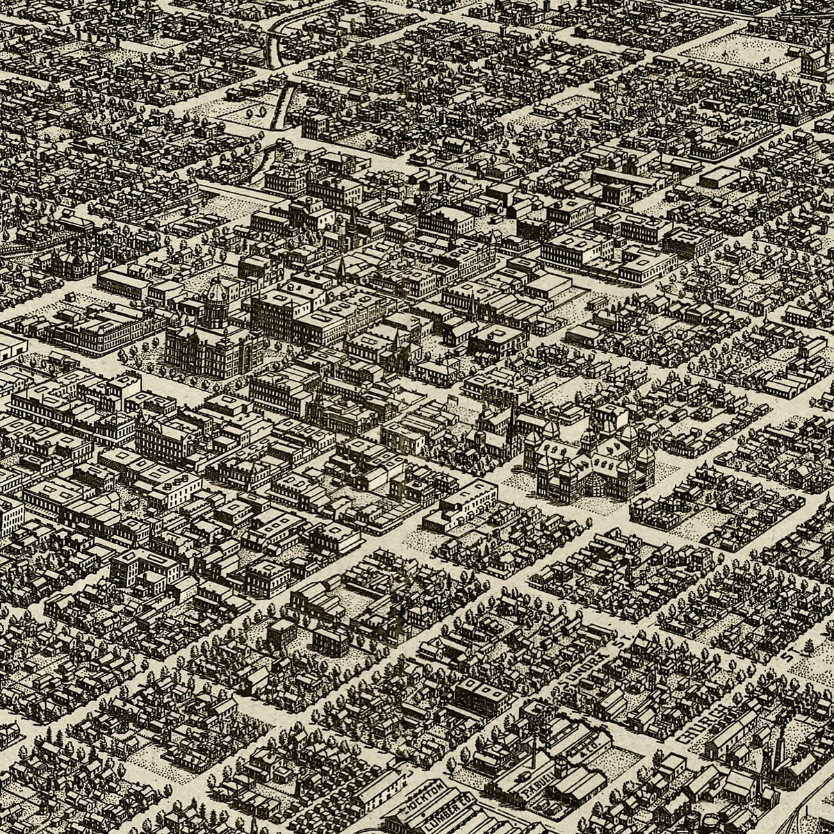 Vintage Stockton Maps