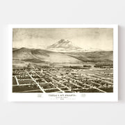 map of Yreka & Mt. S