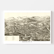 map of Bennington