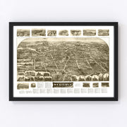 Westerly Vintage Map 1911