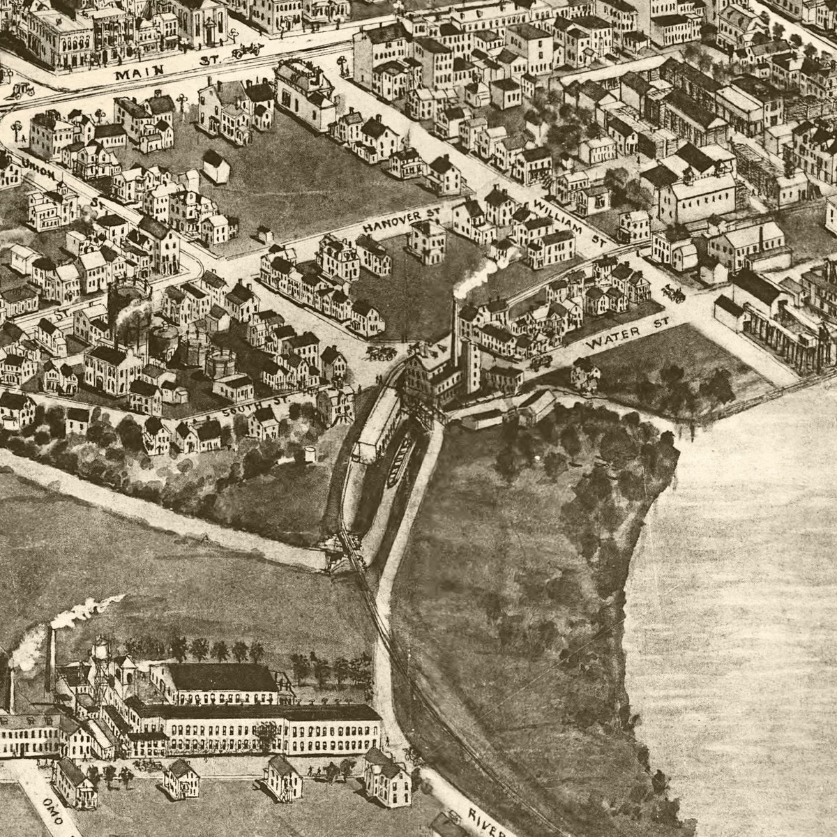 Vintage Middletown Connecticut Maps