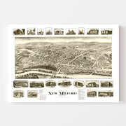map of New Milford