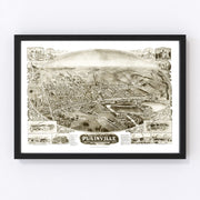 Plainville Vintage Map 1907